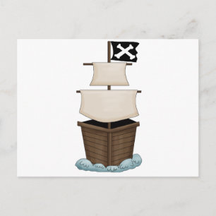 Pirate Birthday Party Postkarte