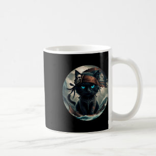 Pirate Black Cat Kaffeetasse