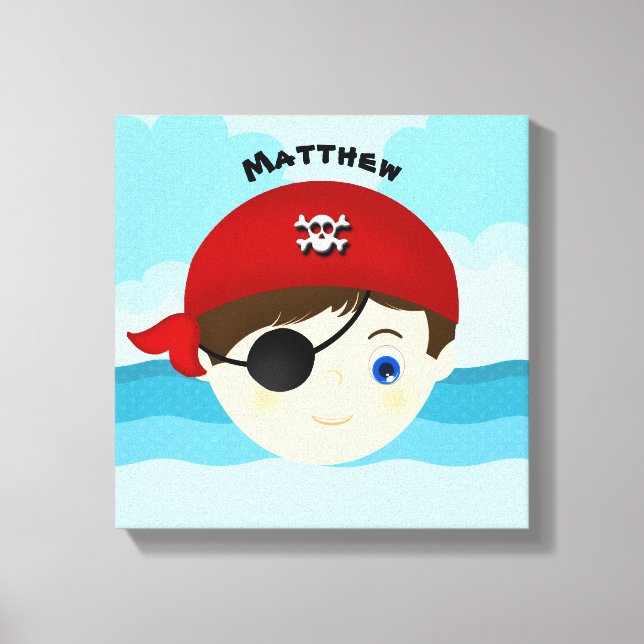 Pirate Boy Leinwanddruck (Vorderseite)