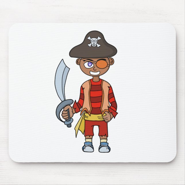 Pirate Boy Mousepad (Vorne)