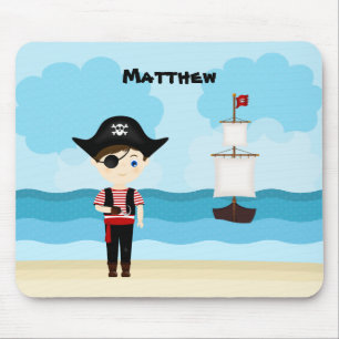 Pirate Boy Mousepad