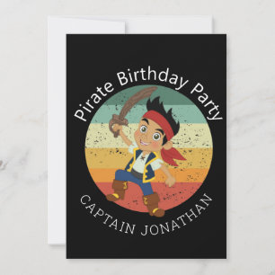Pirate Boy Party Card Mitteilungskarte