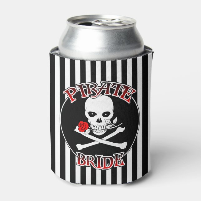 Pirate Bride Can Cooler Dosenkühler (Kanne Vorderseite)