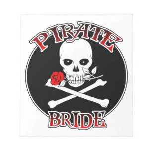 Pirate Bride Notizblock