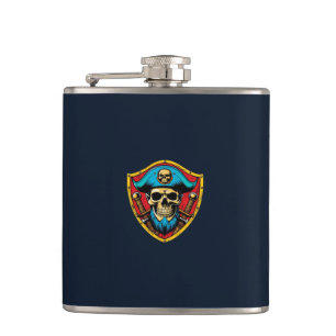 Pirate Captain Flask Flachmann