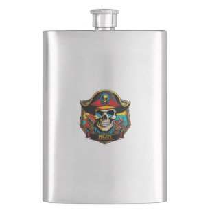 Pirate Captain Flask Flachmann
