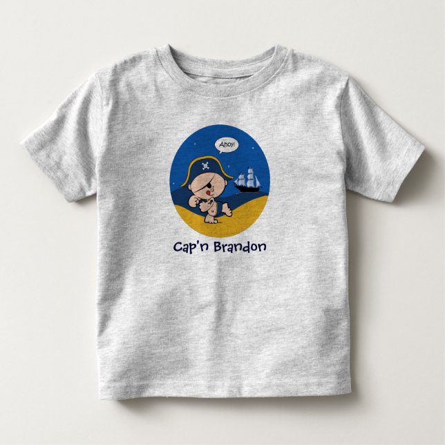 Pirate Captain Light T - Shirt (Vorderseite)
