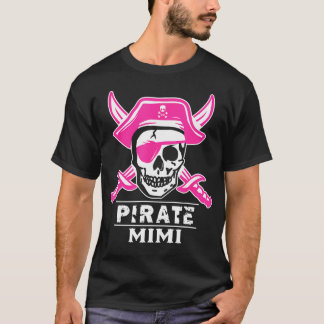 Pirate Captain Mimi Pirate Mimi Halloween Oma T-Shirt