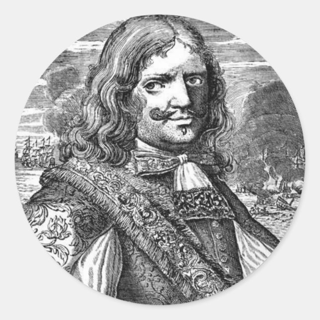 Pirate Captain Morgan Sticker (Vorderseite)