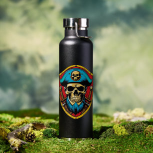 Pirate Captain Water Bottle Trinkflasche