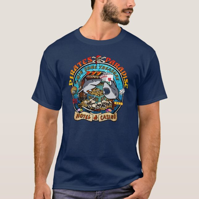 Pirate Casino T - Shirt (Vorderseite)