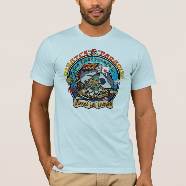 Pirate Casino T - Shirt (Vorderseite)
