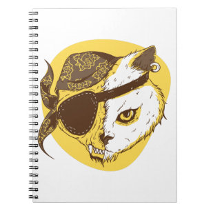 Pirate Cat Notizblock