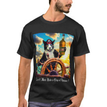 Pirate Cat T - Shirt