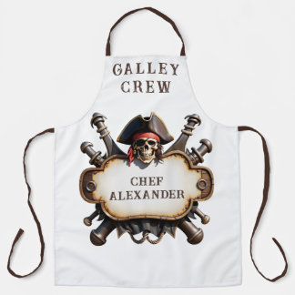 Pirate Chef Personalize Apron Schürze