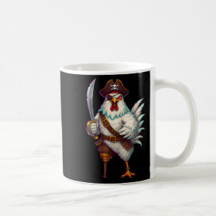 Pirate Chicken Funny Halloween Kostüm für Men Wom Kaffeetasse