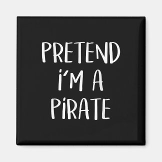 Pirate Costume Party Co. Uni-all Ages Funny Hallow Magnet