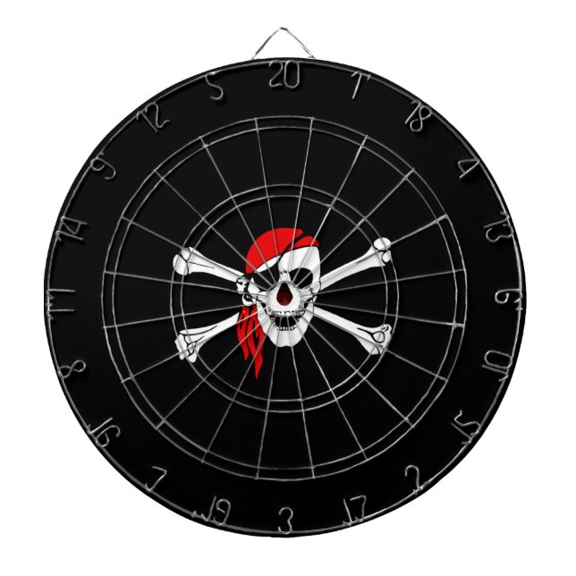 Pirate Dart Board Dartscheibe (vorne)