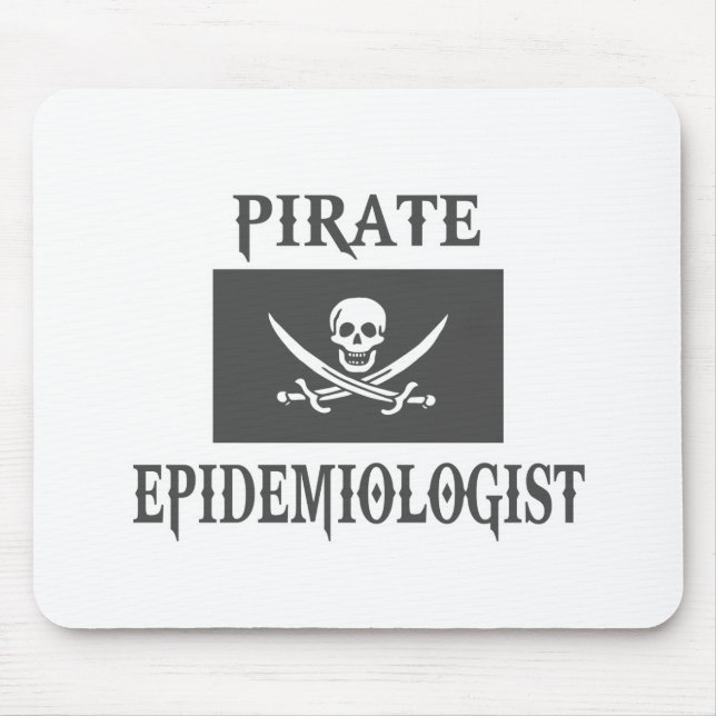Pirate Epidemiologin Mousepad (Vorne)