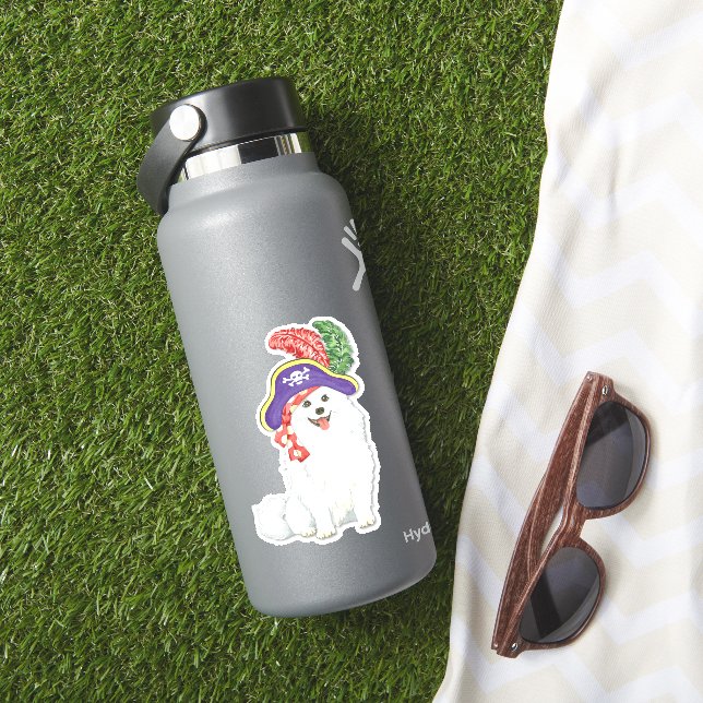 Pirate Eskie Vinyl Sticker (HydroFlask Insitu)