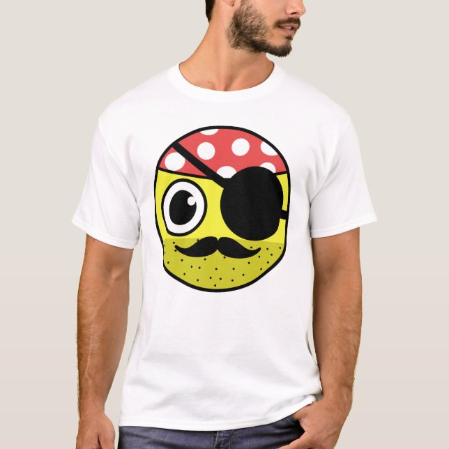 Pirate Face T-Shirt (Vorderseite)