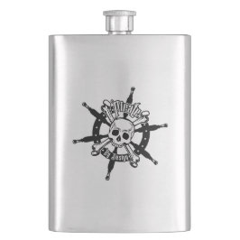 Pirate Flask Steel Flachmann