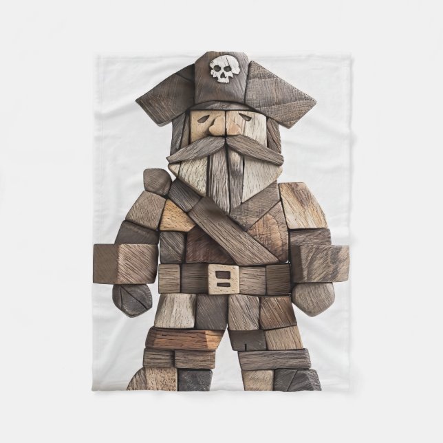 PIrate Fleecedecke (Vorderseite)