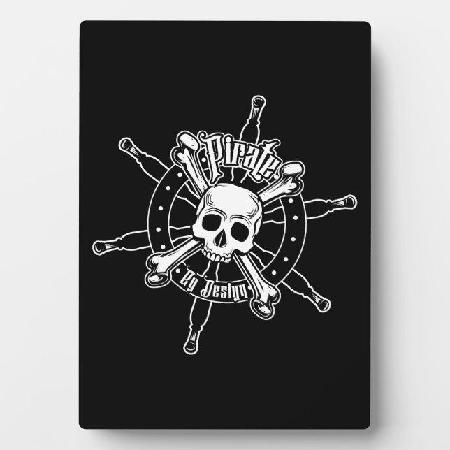 Pirate Foto Plaque Fotoplatte (Vorderseite)