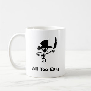 Pirate ganz zu einfach kaffeetasse