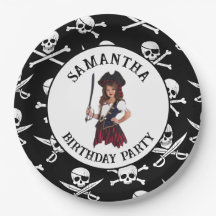 Pirate Girl Paper Tellers