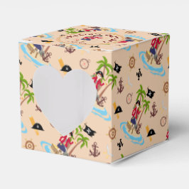 Pirate Girl Treasure Karte Geburtstagsparty Geschenkschachtel