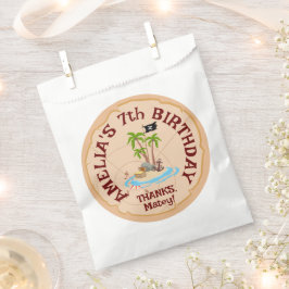 Pirate Girl Treasure Karte Geburtstagsparty Geschenktütchen