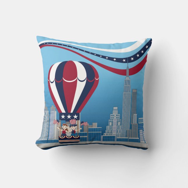 Pirate Girl Treasure Karte Geburtstagsparty Kissen (Vorderseite)