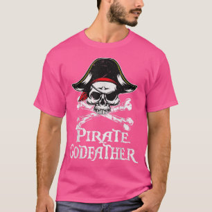 Pirate Godvater Familie Halloween Kostüm T-Shirt