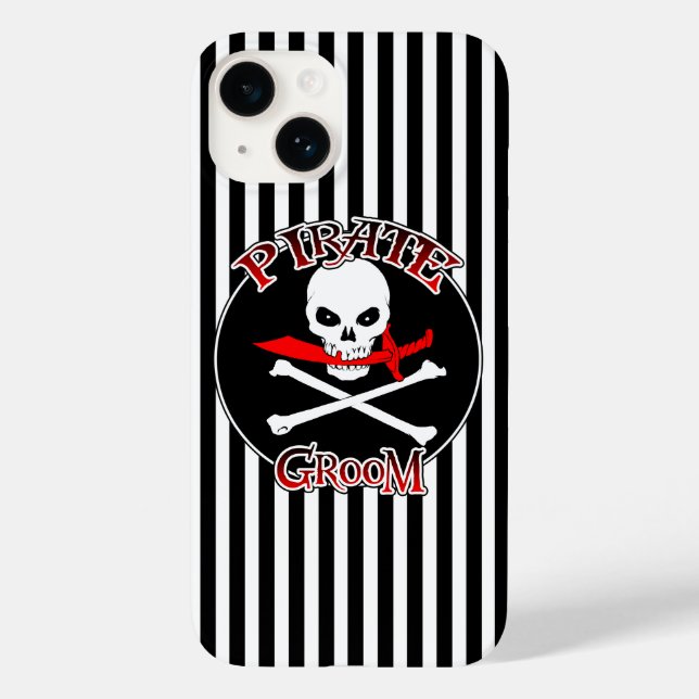 Pirate Groom iPhone 11 Fall Case-Mate iPhone Hülle (Rückseite)