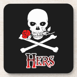 Pirate Hers Getränkeuntersetzer