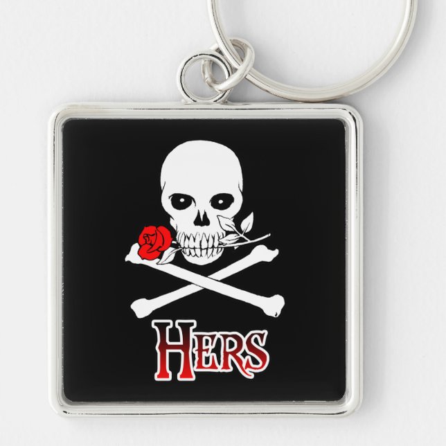 Pirate Hers Schlüsselanhänger (Vorne)
