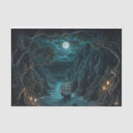 Pirate Hideaway Decoupage Paper Seidenpapier