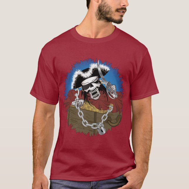 Pirate Hintern T-Shirt (Vorderseite)