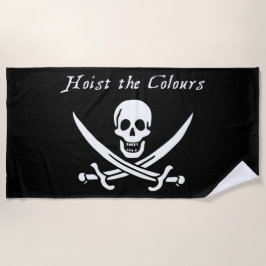 Pirate Hoist die Farbe Strandtuch