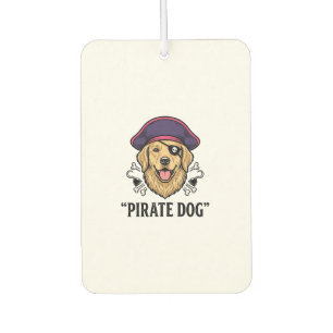 Pirate-Hund-Vintage-Stickerei-Shirt-Design_1 Autolufterfrischer