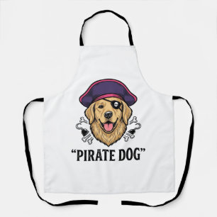 Pirate-Hund-Vintage-Stickerei-Shirt-Design_1 Schürze