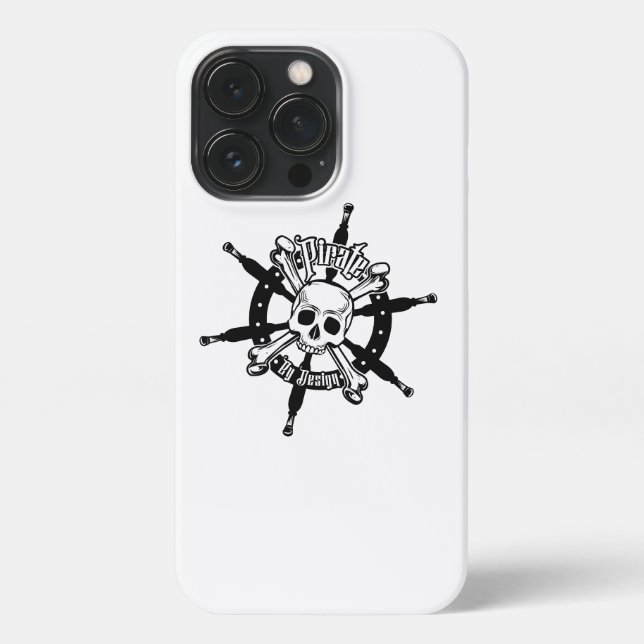 Pirate iPhone Case 13 Pro Hülle (Rückseite)