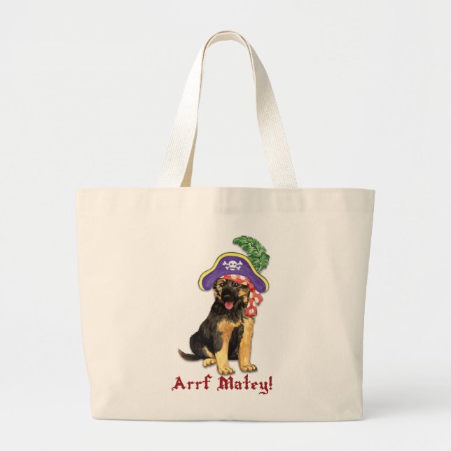 Pirate Jumbo Stoffbeutel (Vorne)