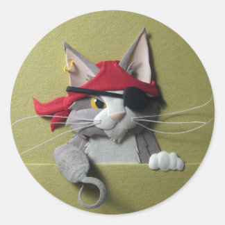 Pirate Kitten #2 Stickers
