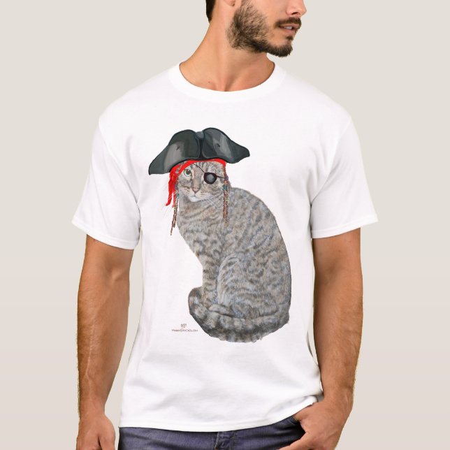 Pirate Kitty T-Shirt (Vorderseite)