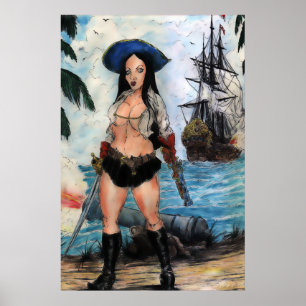Pirate Lady Poster