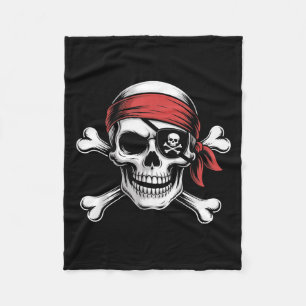 Pirate Lazy Skull Bandana Halloween Kostüm Men Bo Fleecedecke