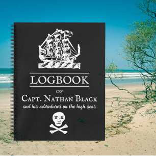 Pirate Logbook Notizbuch