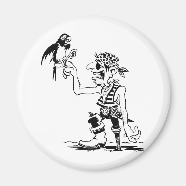 Pirate Magnet (Vorne)